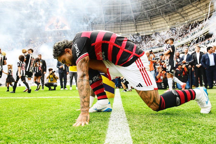 Gabigol, Atlético-MG x Flamengo, final Copa do Brasil 2024 - Alexandre Battibugli/PLACAR