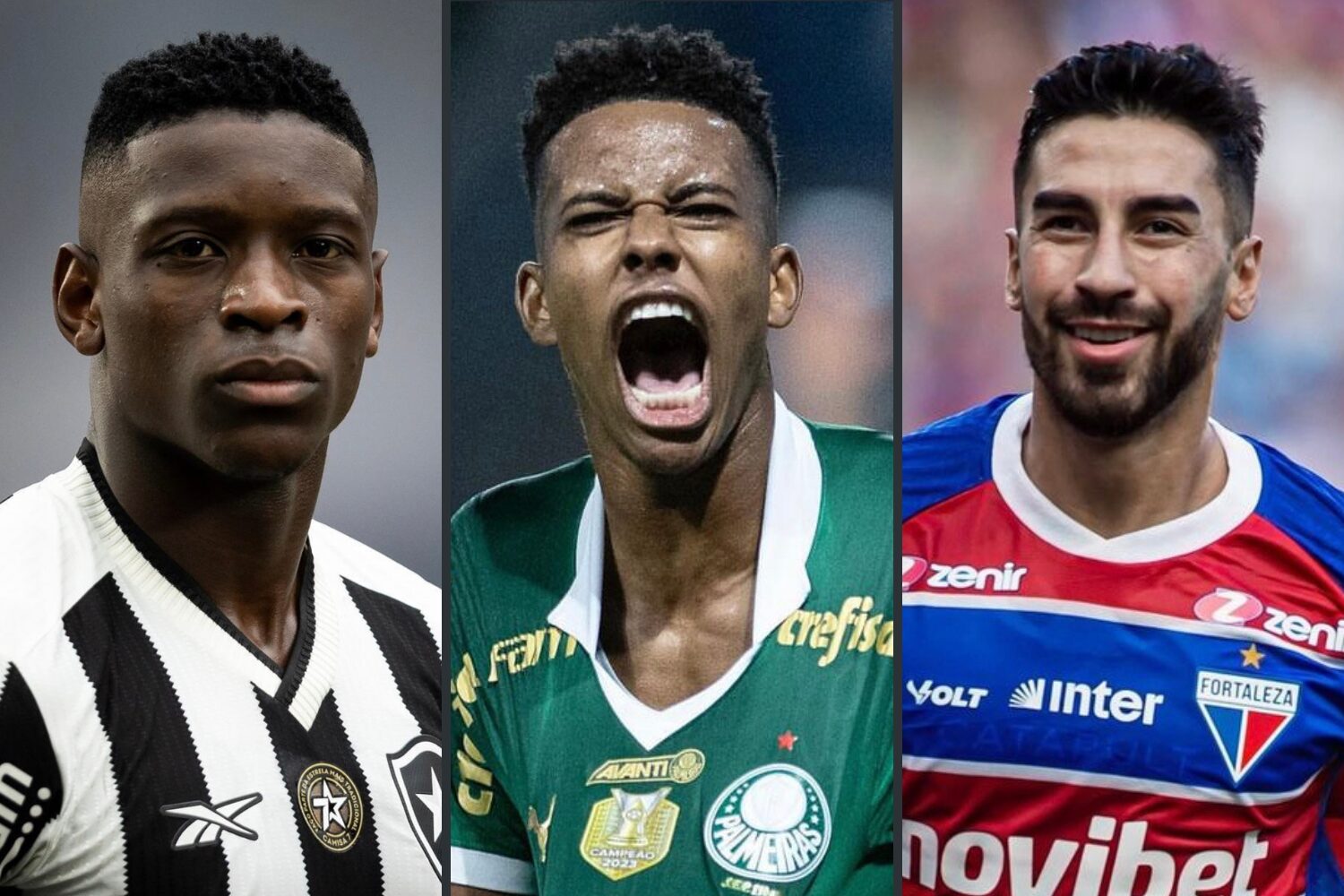 Botafogo, Palmeiras e Fortaleza: as chances de título no Brasileirão