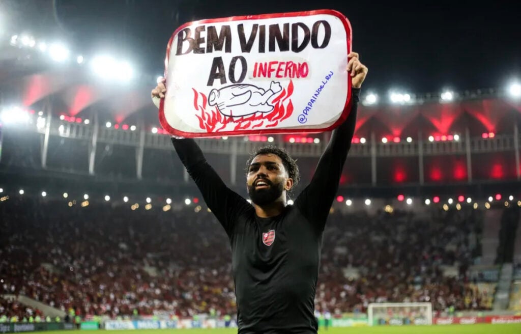 Gabigol gabriel barbosa flamengo rivalidade atlético - Gilvan de Souza / Flamengo