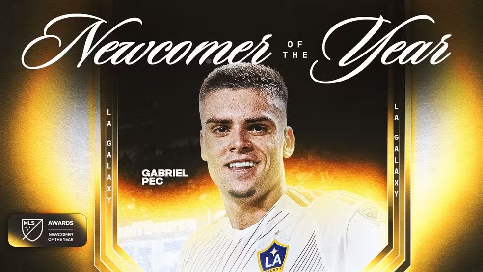 Gabriel Pec ficou na frente de Suarez e Orellano na votação - Divulgação/MLS