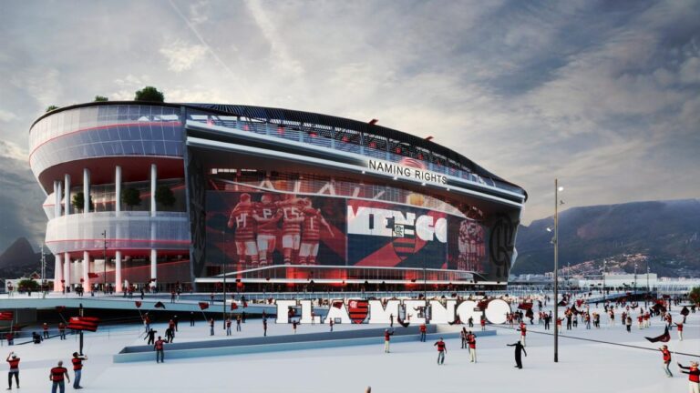 Estádio do Flamengo será mais alto que os de Barcelona e Real Madrid
