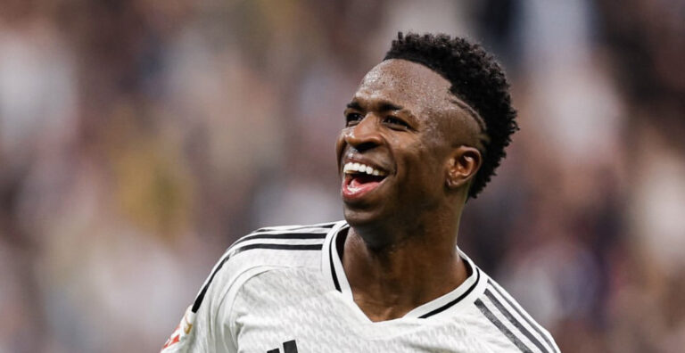 Vini Jr é o segundo brasileiro com mais de 100 gols pelo Real Madrid
