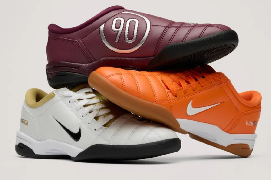 Nike dá novos detalhes do relançamento da coleção Total 90