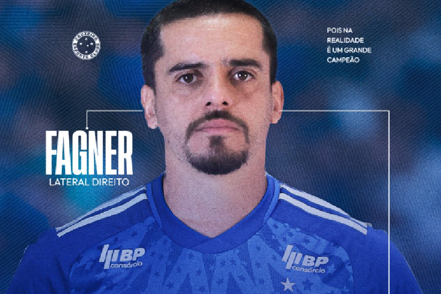 Fagner, Cruzeiro, Reprodução/X/Cruzeiro