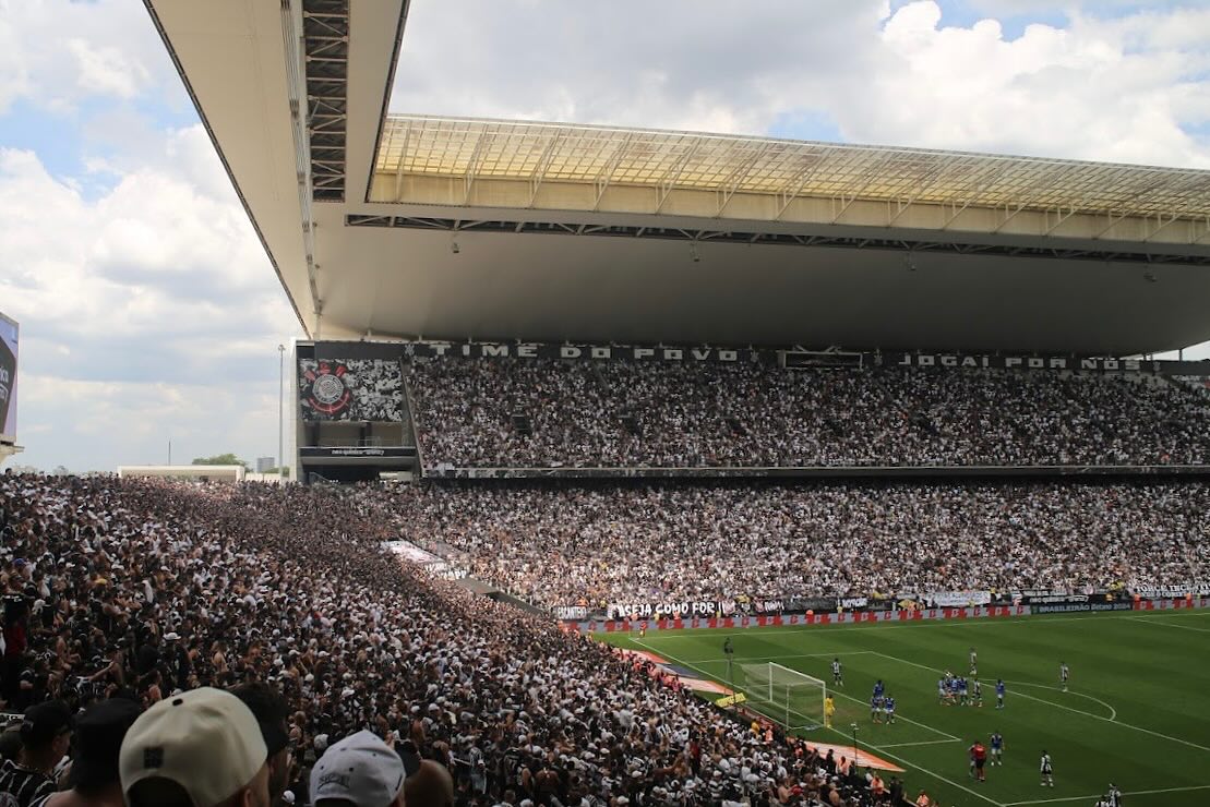 Neo Química Arena lotada - Fonte: @corinthians