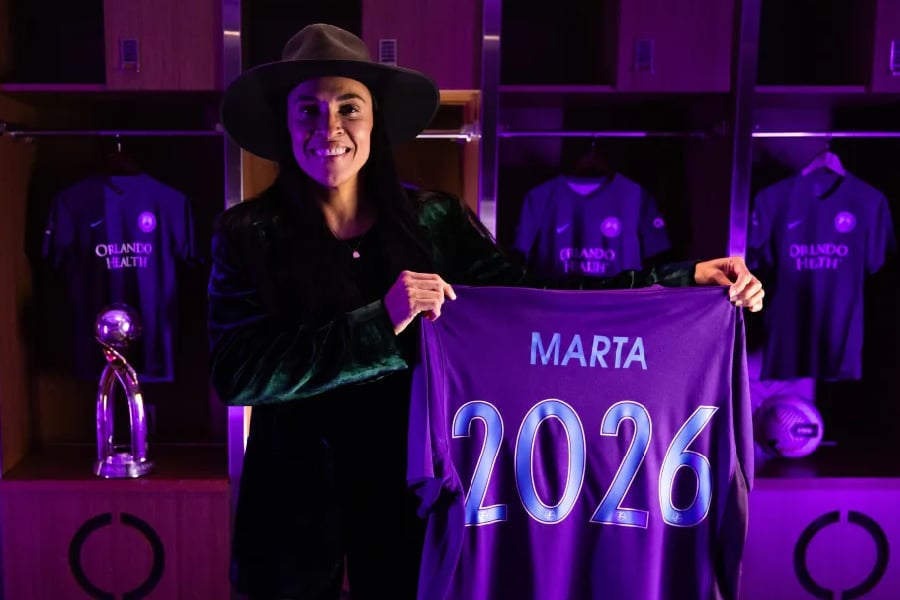 Marta renova com Orlando Pride até 2026 e frustra Corinthians