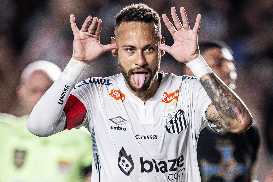 Com Neymar, Santos vira favorito? Os números do craque