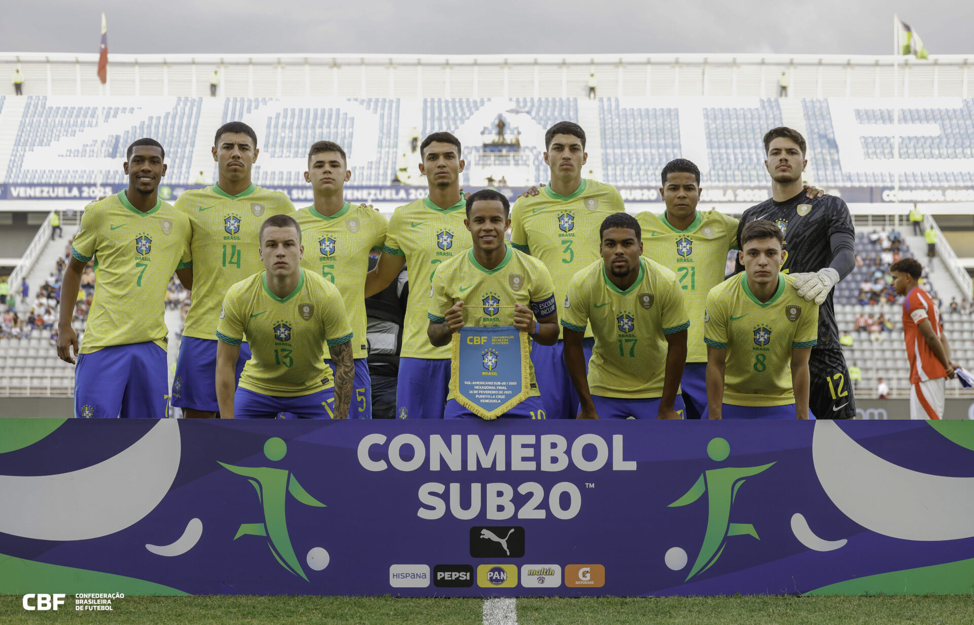 Brasil é campeão Sul-Americano Sub-20 com tropeço da Argentina