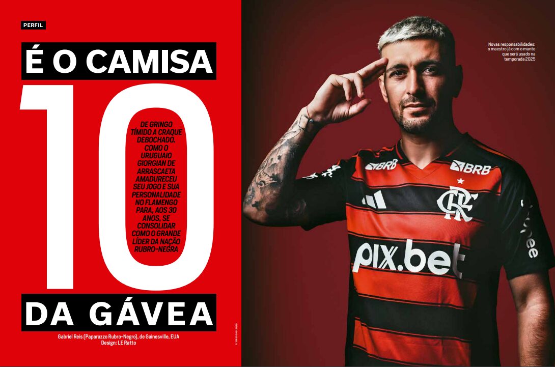 Arrascaeta, o camisa 10 do Flamengo