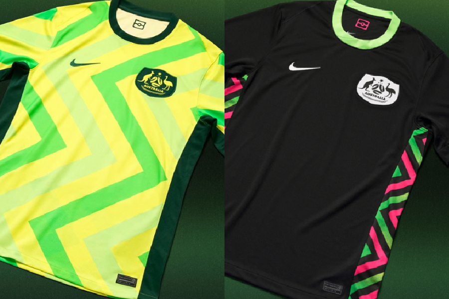 Austrália apresenta nova camisa com design ousado