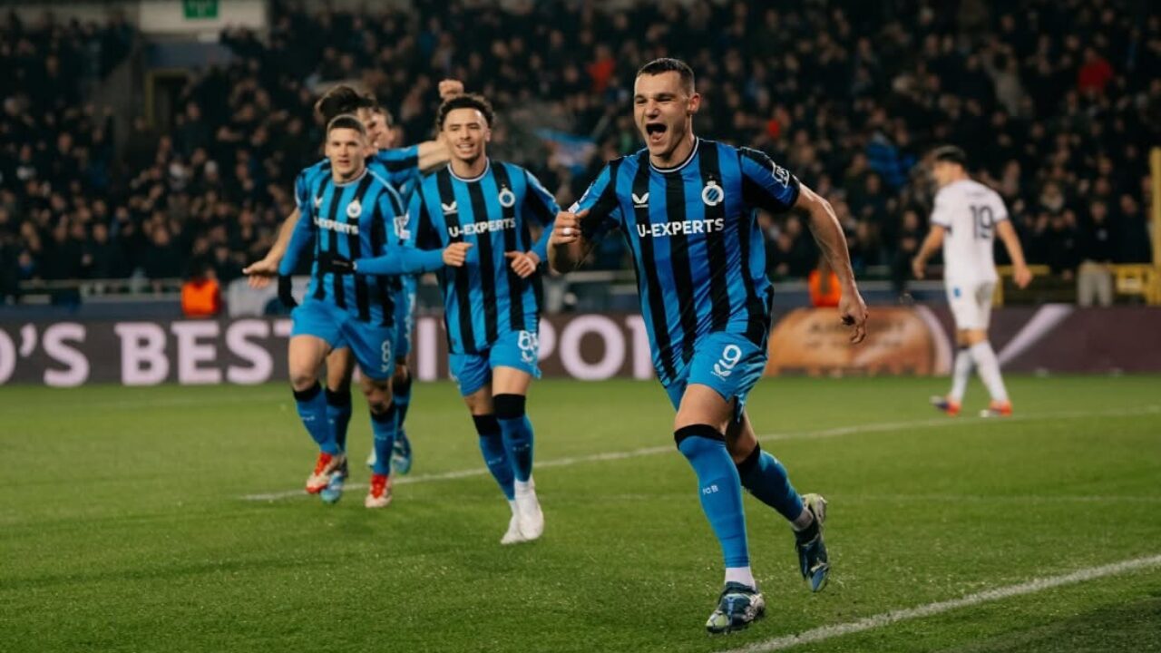 Brugge vence a Atalanta e esquenta disputa pela vaga nas Oitavas