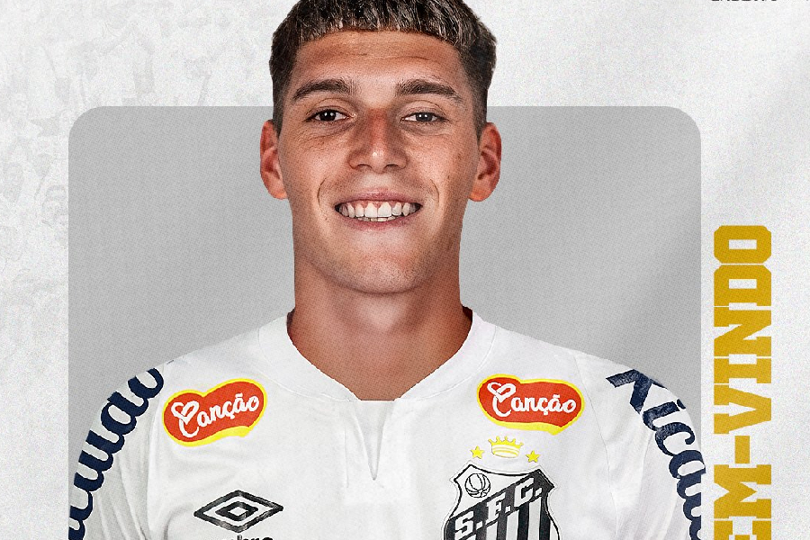 Benjamín Rollheiser é o novo reforço do Santos FC / Divulgação