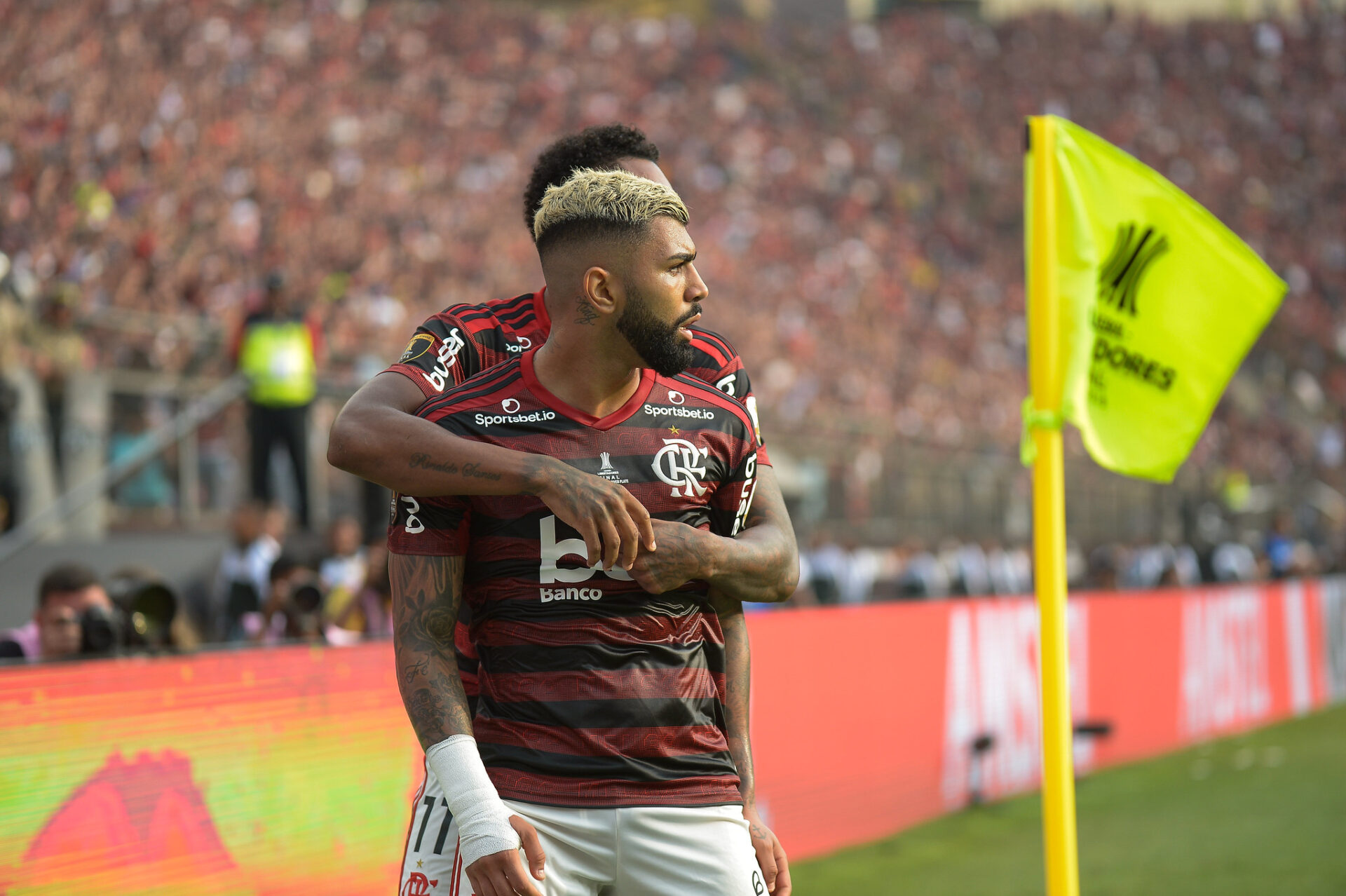 Gabigol e os gols no final do jogo que colocaram fim ao sonho do River - Alexandre Vidal/Flamengo