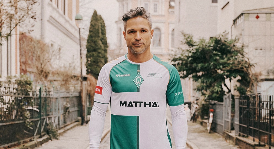 Werder Bremen lança camisa em homenagem a Diego Ribas