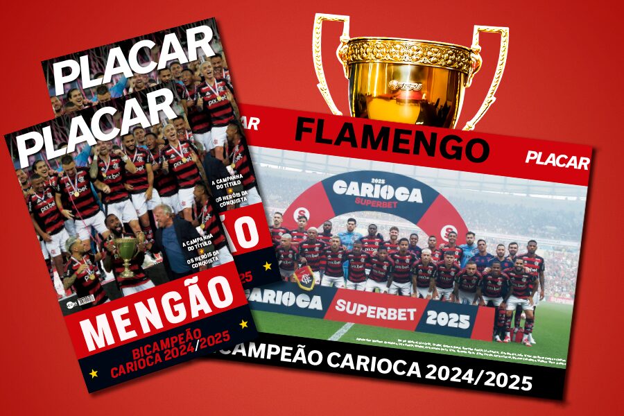 PLACAR lança o pôster do Flamengo, campeão carioca de 2025