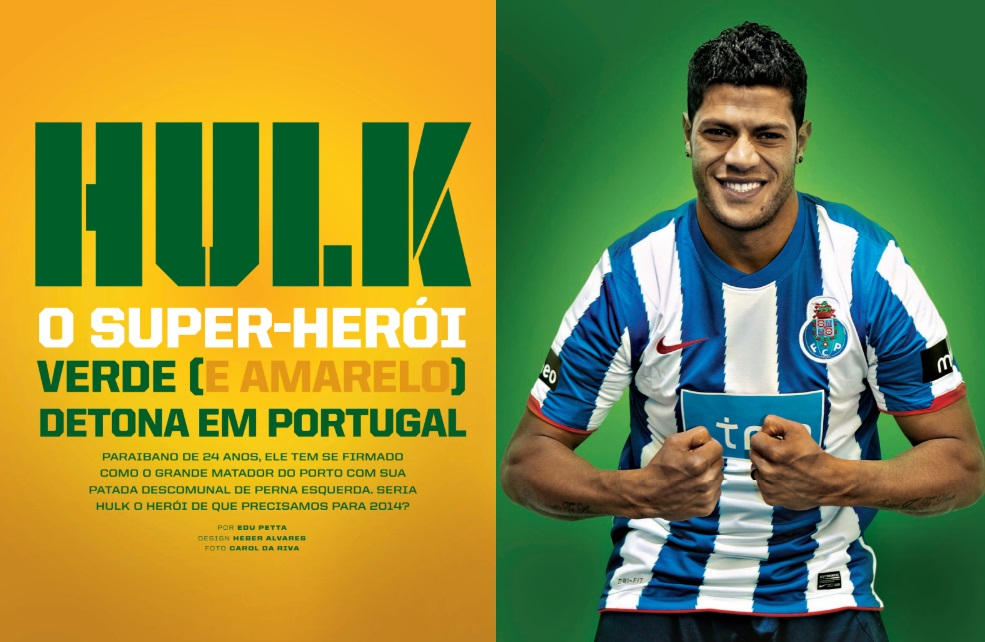 Em 2011, PLACAR apresentou Hulk, o super-herói do Porto