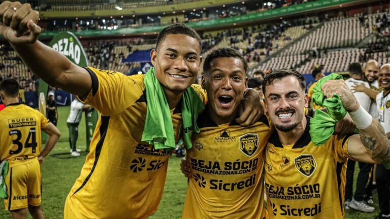 Amazonas campeão amazonense enfrenta Ferroviária pela Série B; onde assistir