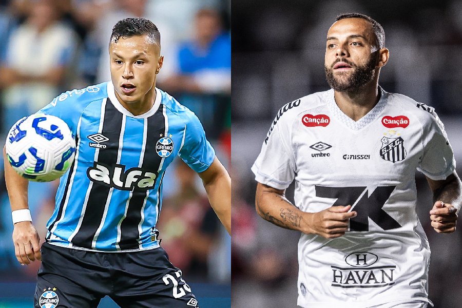 AO VIVO: Grêmio x Santos pela 7ª rodada do Brasileirão