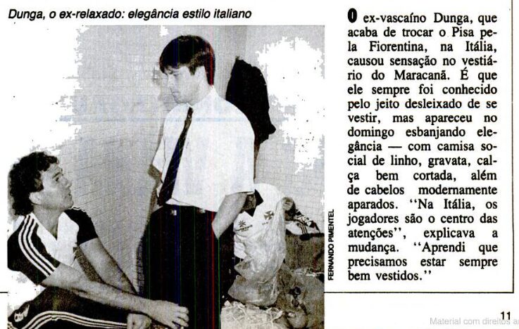 Dunga em edição de PLACAR de junho de 1988