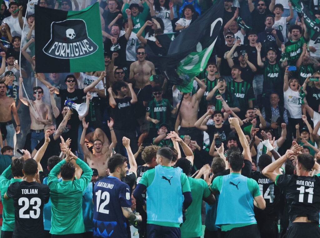 Sassuolo venceu a Série B da Itália - Divulgação / Sassuolo