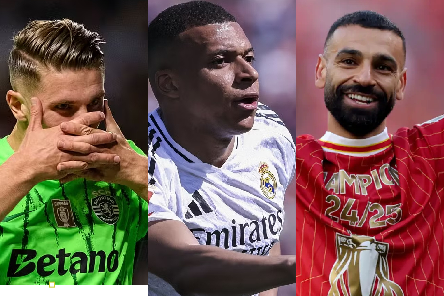 Mbappé na briga: como está a corrida pela Chuteira de Ouro em 2025