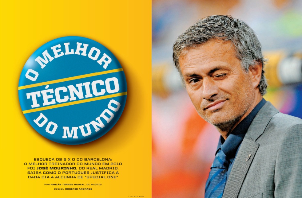 José Mourinho em texto de janeiro de 2011 - PLACAR