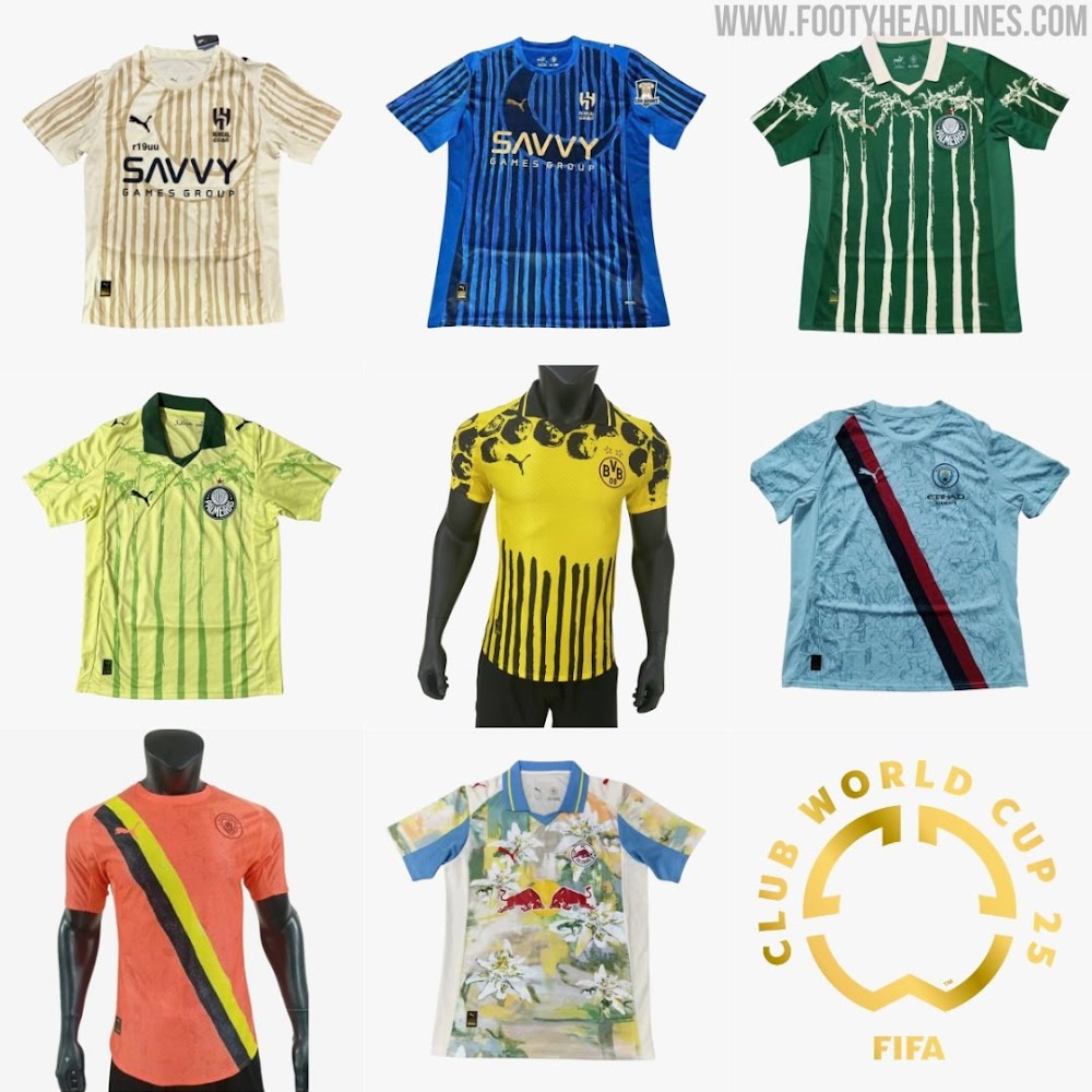 Supostas camisas da Puma para o Mundial - Footy Headlines
