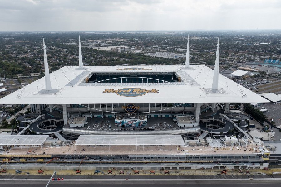Hard Rock Stadium - AL BELLO / AFP