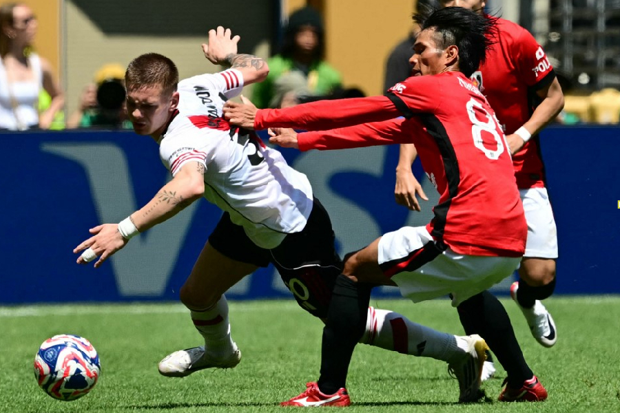 Franco Mastantuono, River Plate - BUDA MENDES/AFP