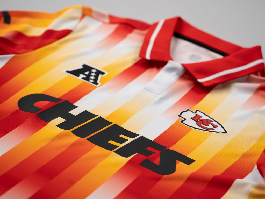 Camisa do Kansas City Chiefs na versão futebol - Divulgação