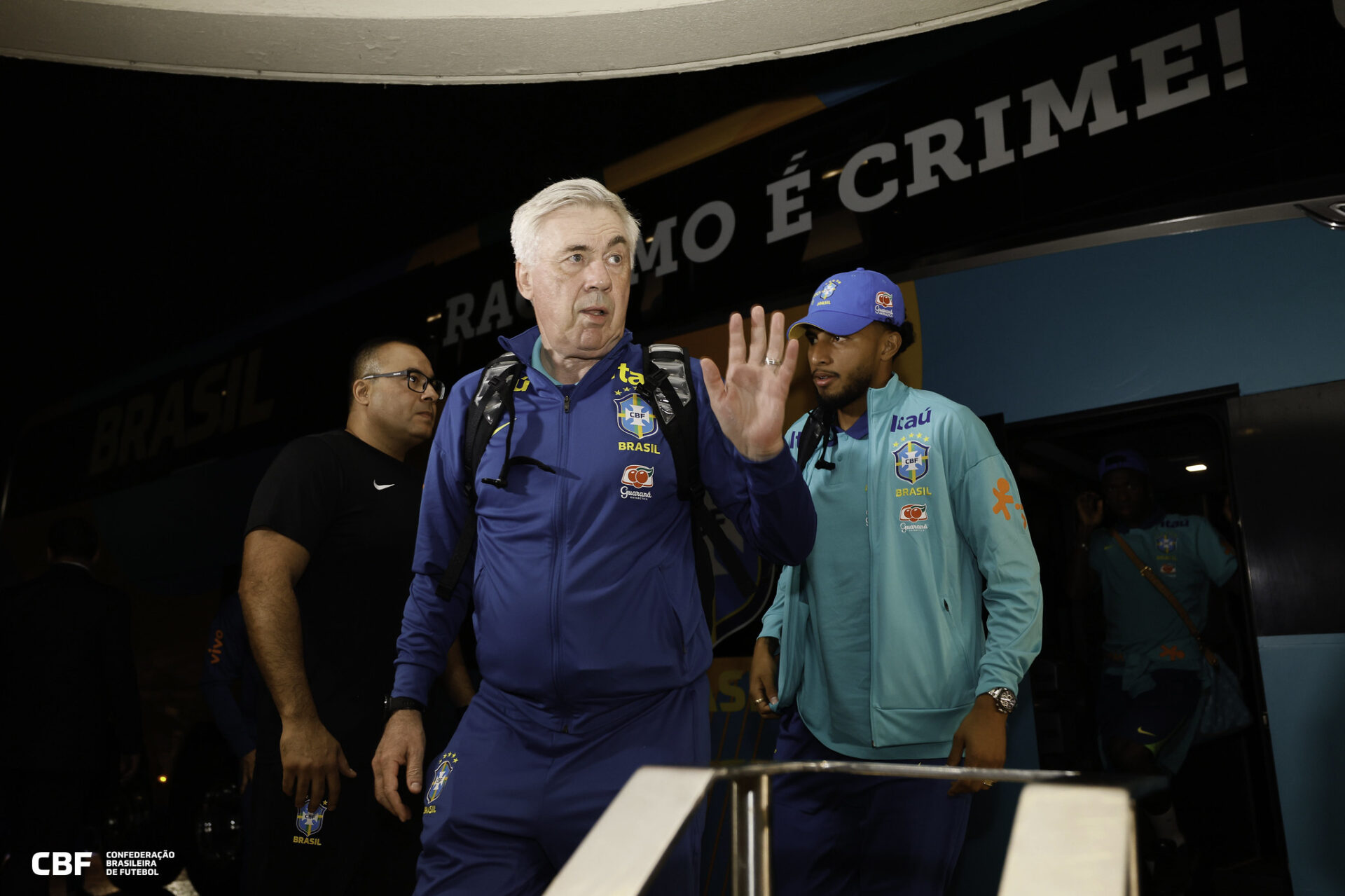 Ancelotti fará sua primeira partida no comando da seleção brasileira - Rafael Ribeiro/CBF