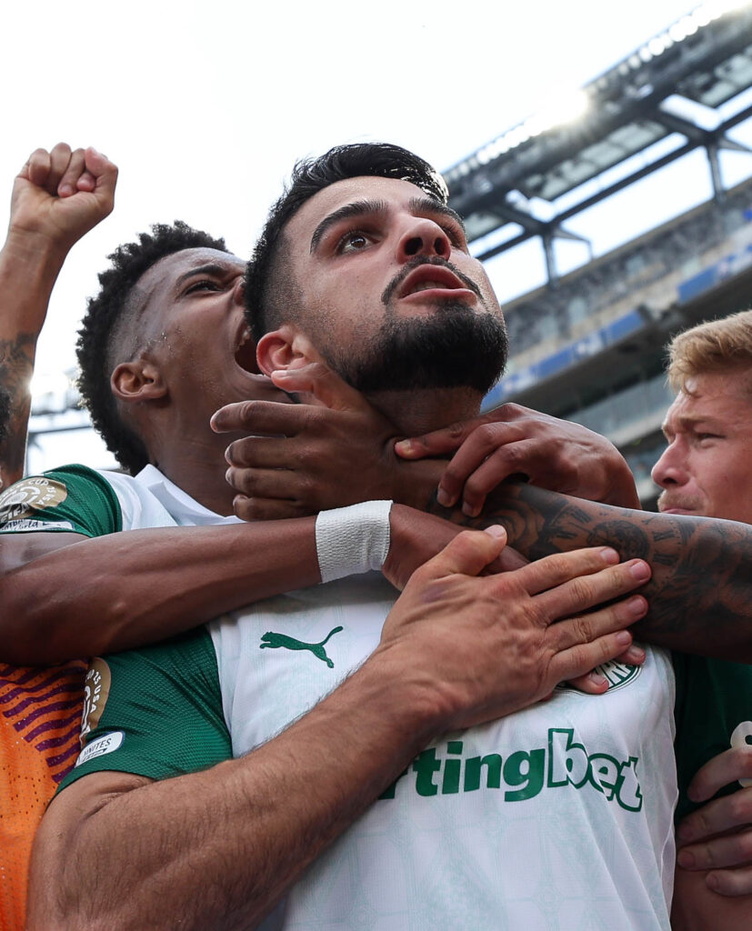 Palmeiras de Estêvão e Flaco López está perto da classificação - Cesar Greco/SEP