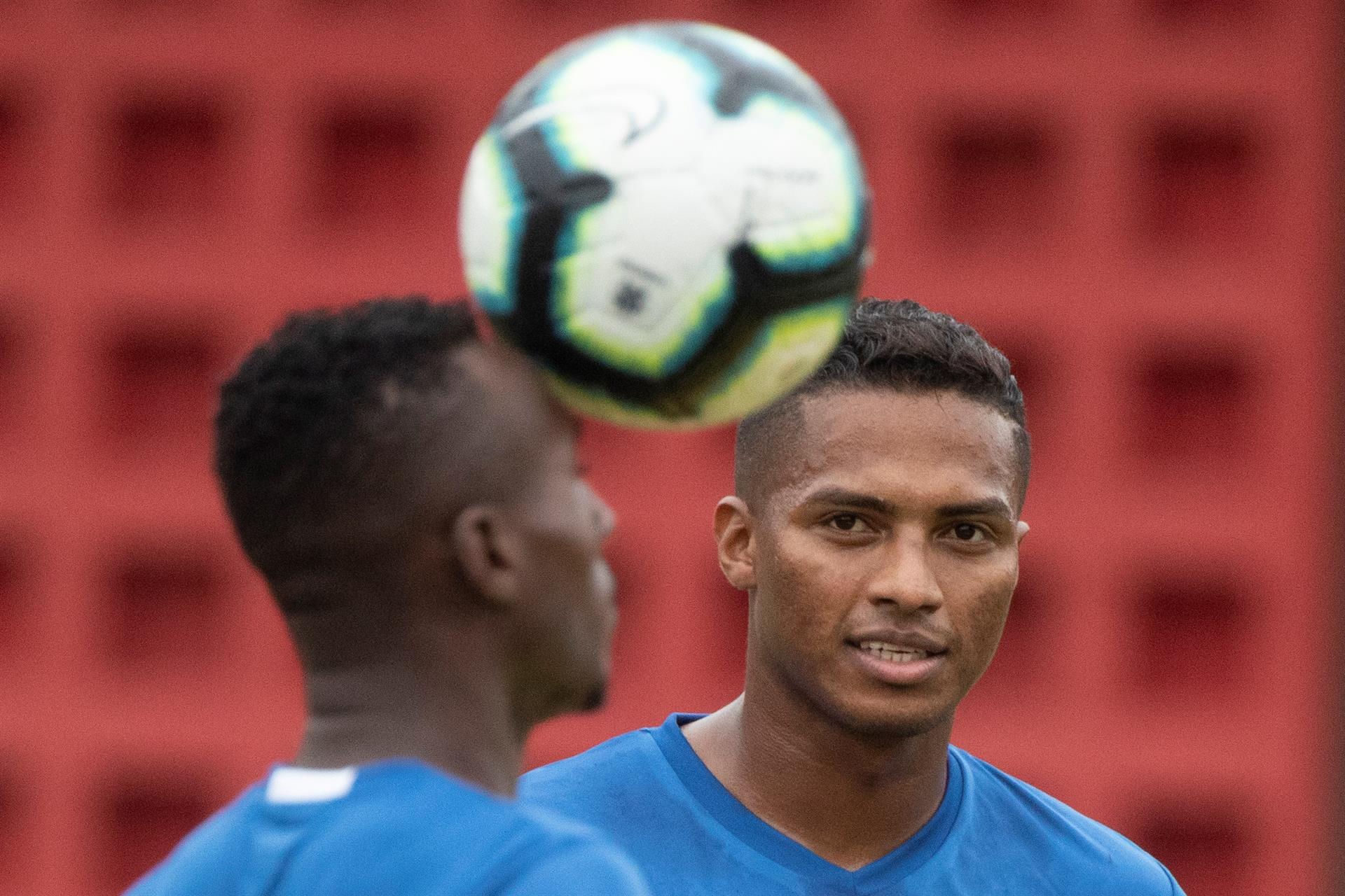 Antonio Valencia, ex-United, durante a polêmica participação na Copa América de 2019 - Joédson Alves/EFE