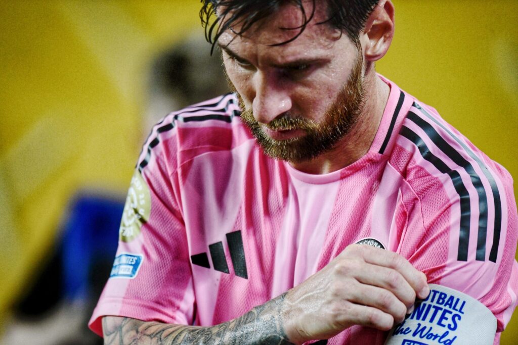 Lionel Messi em ação na abertura do Mundial de Clubes em Miami - Alexandre Battibugli/PLACAR