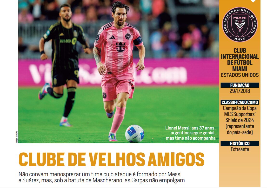Inter Miami no guia do Mundial