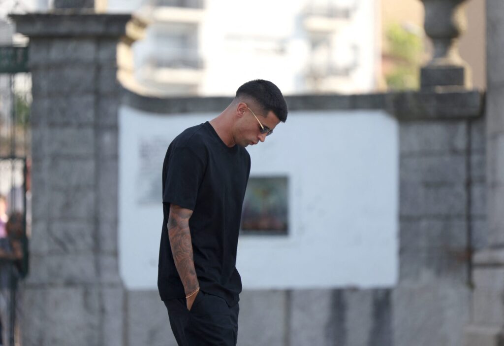 Cancelo foi ao enterro após eliminação no Mundial - FILIPE AMORIM / AFP