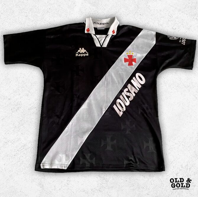 Camisa do Vasco em 1995 - Old And Gold/Reprodução