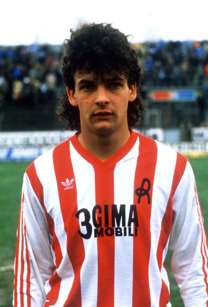 Baggio pelo Vicenza - Reprodução Wikimedia
