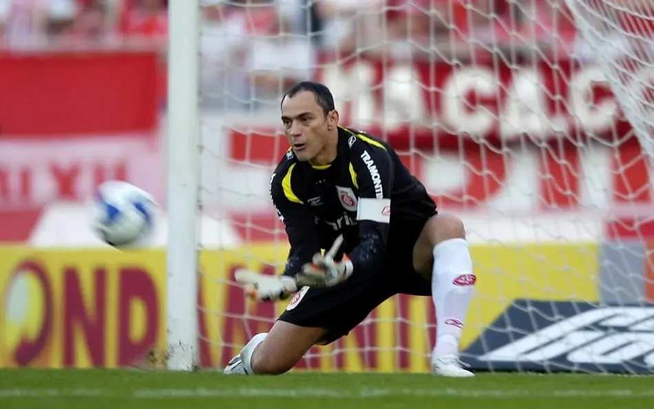 Clemer no gol do Internacional - Divulgação Internacional 