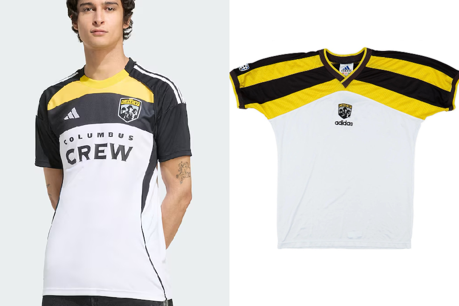 Camisa inspirada na estreia da liga em 1996 - Reprodução MLS