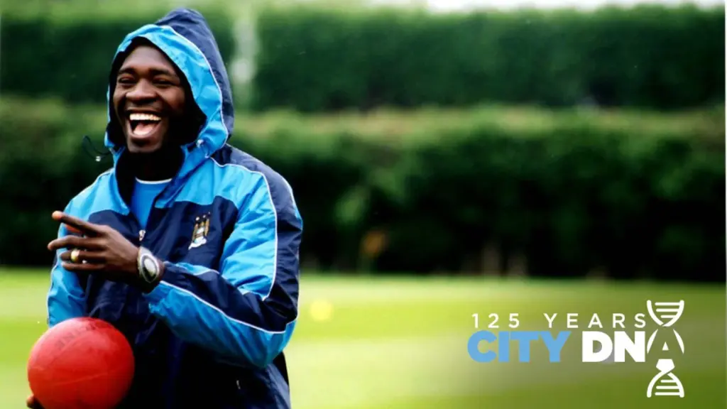 Foé em treinamento do City - Divulgação Manchester City