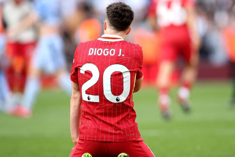 Liverpool aposenta camisa 20 em homenagem a Diogo Jota