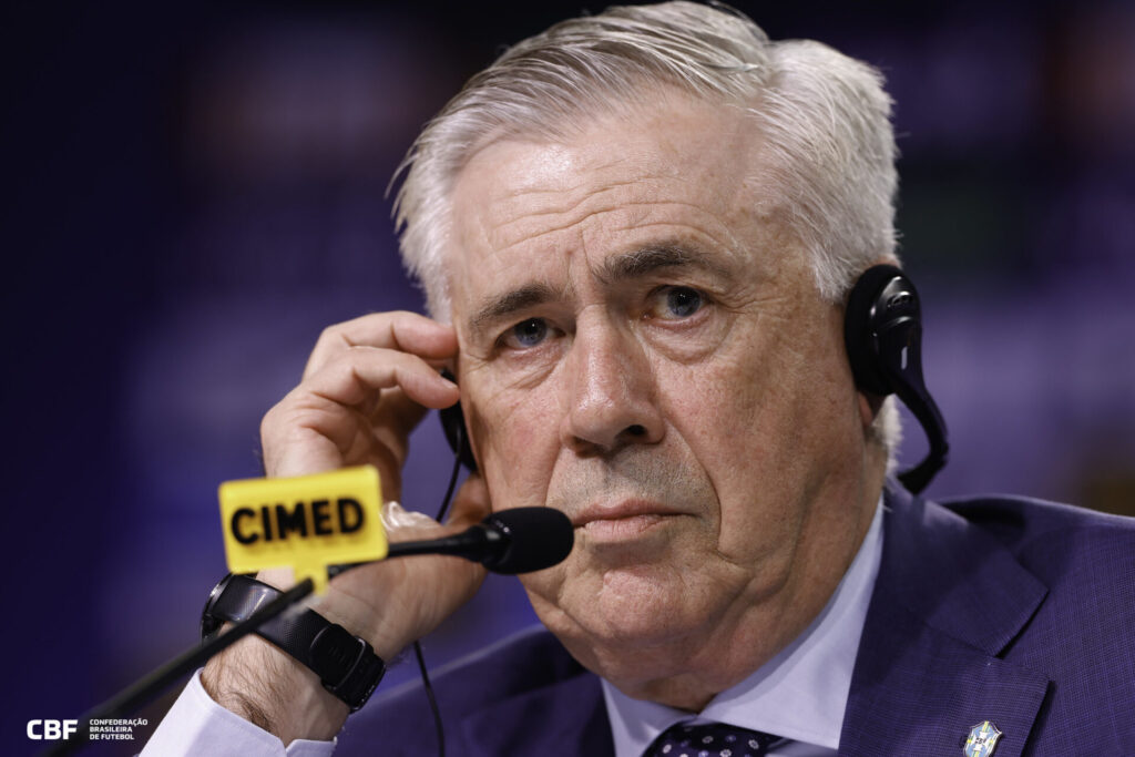 Ancelotti anunciou os escolhidos para a Data Fifa de setembro - Rafael Ribeiro/CBF