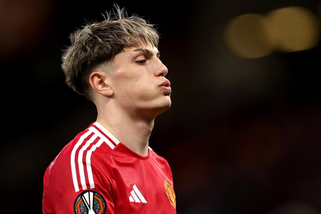 Garnacho é figurinha descartada no Manchester United - EFE/EPA/ADAM VAUGHAN