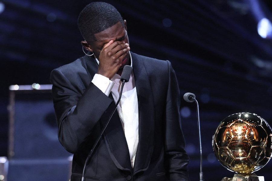 Ousmane Dembélé, Bola de Ouro 2025 - Franck Fife/AFP