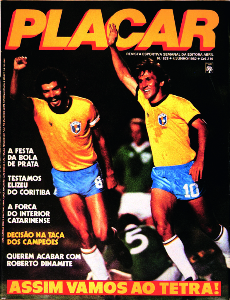 Capa da revista Placar, edição 628, 04 de junho de 1982