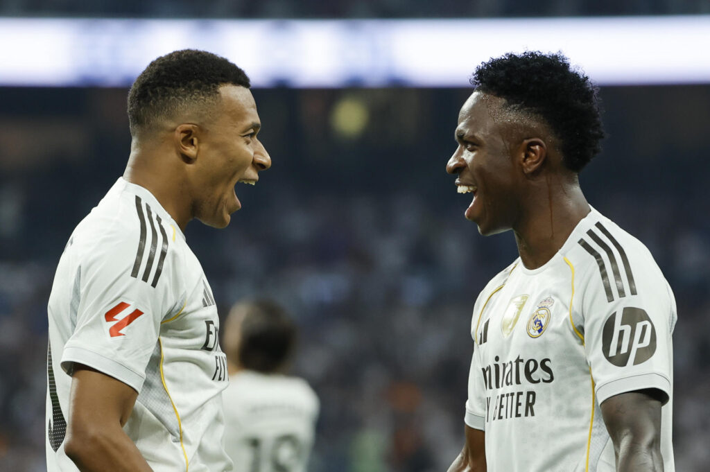 Real Madrid tem Mbappé e Vini Jr. como armas no ataque - EFE/Mariscal