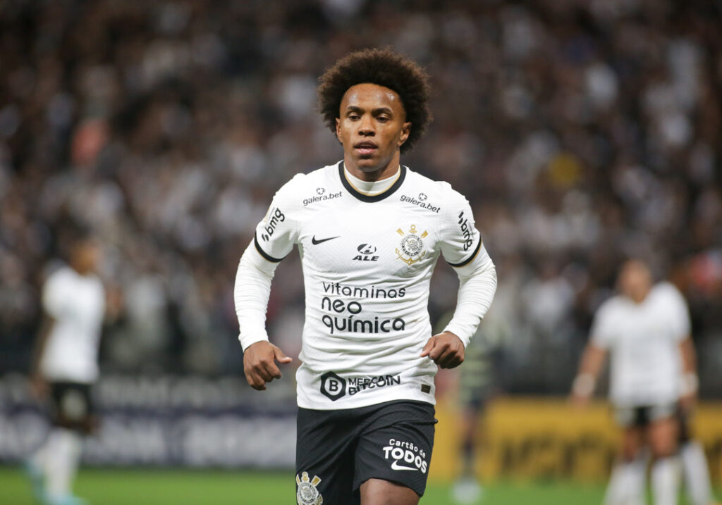 Willian em ação pelo Corinthians - Rodrigo Coca/Agência Corinthians