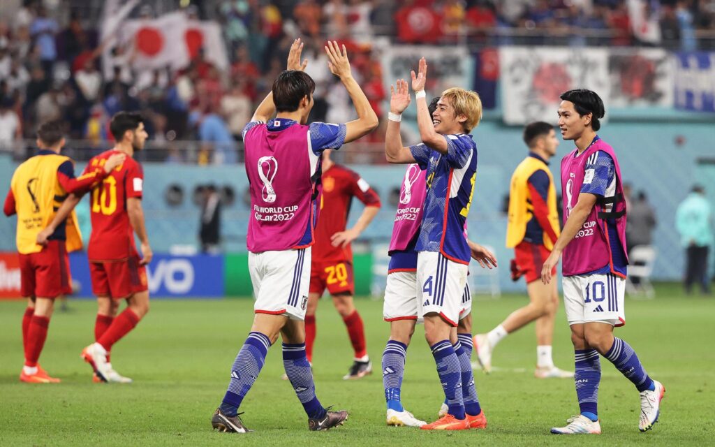 Jepang mengalahkan Jerman dan Spanyol di Piala Dunia terakhir - EFE/EPA/Ali Haider