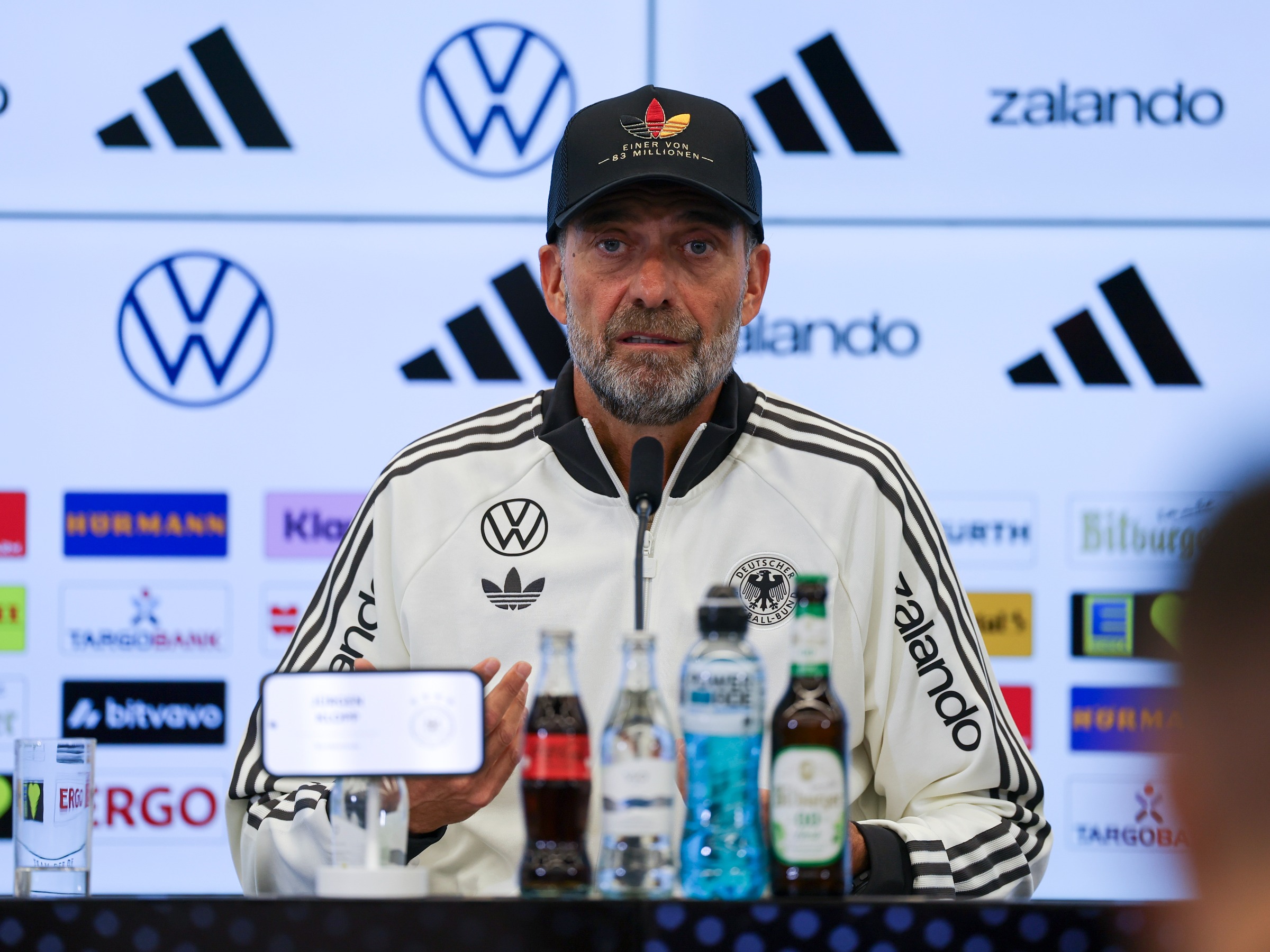 Klopp avalia opções no ataque da Alemanha: “Não somos bobos”